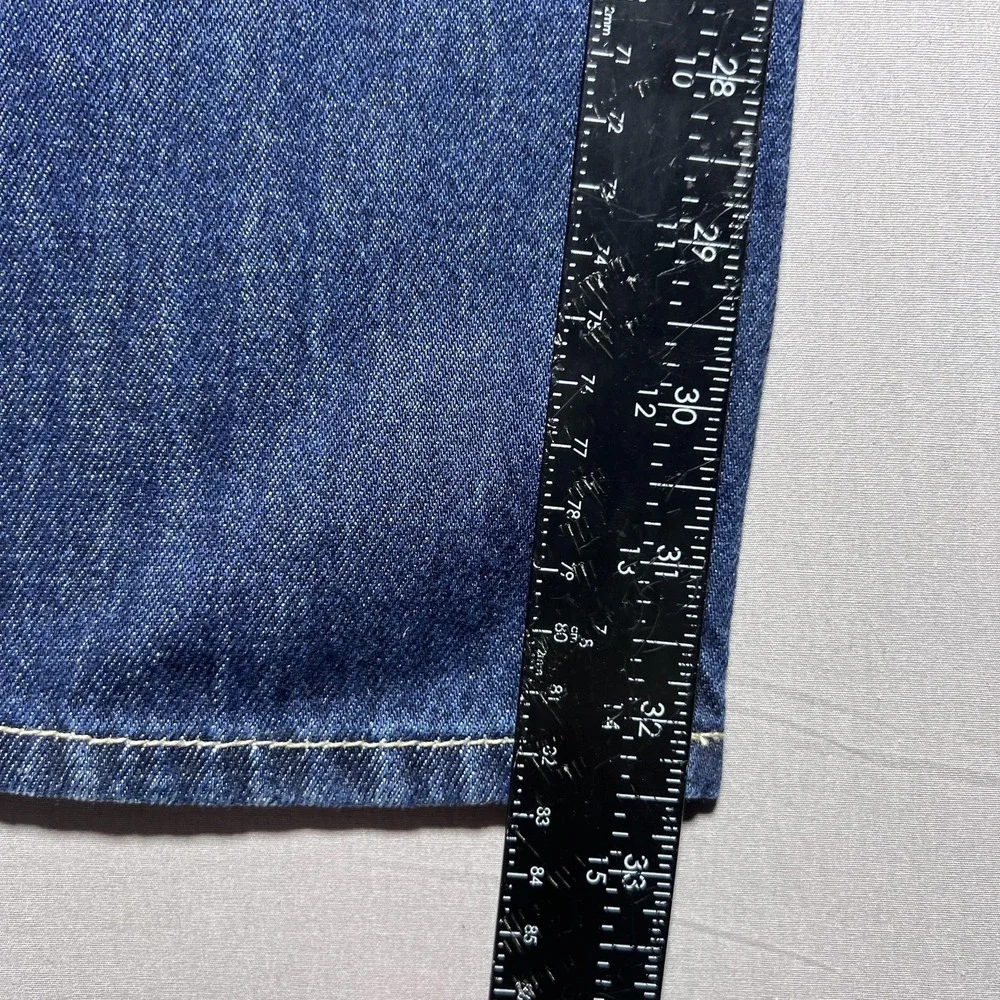 L'Agence Alicent Wide Leg Merrit Jeans Womens‎ 24 Blue High Rise Denim (28x32.5)